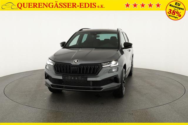 Skoda Karoq Sportline 4x4 2.0 TDI DSG Sportline, Matrix, Teilleder, Navi, Side, 5-J. Garantie 