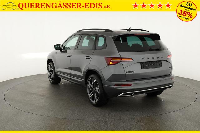 Skoda Karoq Sportline 4x4 2.0 TDI DSG Sportline, Matrix, Teilleder, Navi, Side, 5-J. Garantie 