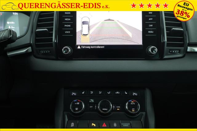 Skoda Karoq 1.5 TSI DSG 130 Jahre, AHK, el. Klappe, Kamera, Ladeboden, Winter 