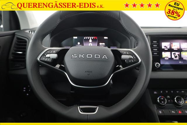 Skoda Karoq 1.5 TSI DSG 130 Jahre, AHK, el. Klappe, Kamera, Ladeboden, Winter 