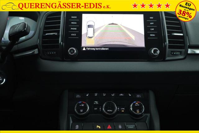 Skoda Karoq 1.5 TSI DSG 130 Jahre, AHK, el. Klappe, Kamera, Ladeboden, Winter 