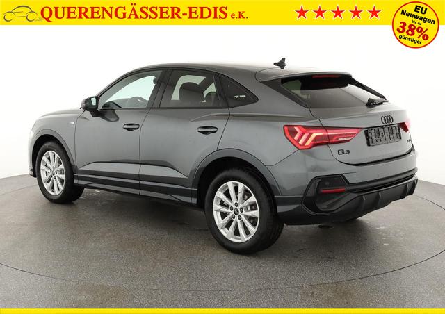 Audi Q3 Sportback 45 TFSI quattro S line qu S-LINE, AHK, Optik schwarz, Navi, Kamera, el. Klappe 