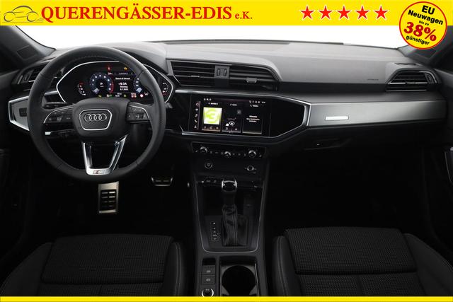 Audi Q3 Sportback 45 TFSI quattro S line qu S-LINE, AHK, Optik schwarz, Navi, Kamera, el. Klappe 