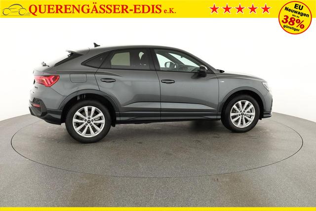 Audi Q3 Sportback 45 TFSI quattro S line qu S-LINE, AHK, Optik schwarz, Navi, Kamera, el. Klappe 