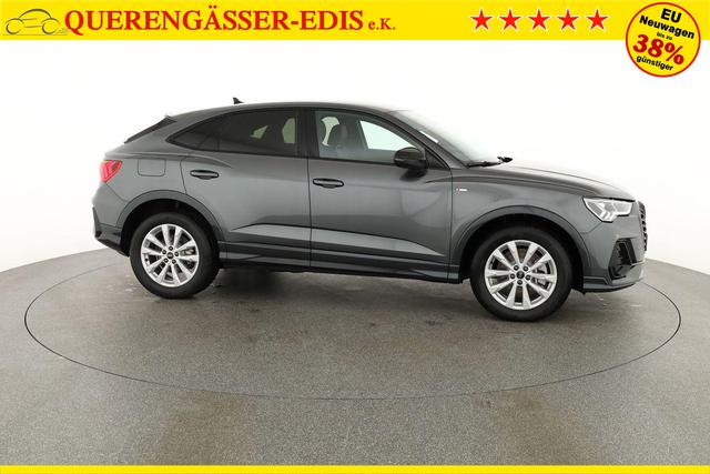 Audi Q3 Sportback 45 TFSI quattro S line qu S-LINE, AHK, Optik schwarz, Navi, Kamera, el. Klappe 