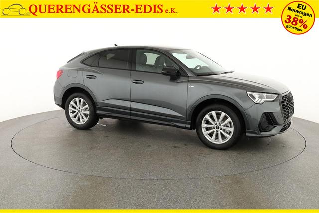 Audi Q3 Sportback 45 TFSI quattro S line qu S-LINE, AHK, Optik schwarz, Navi, Kamera, el. Klappe 
