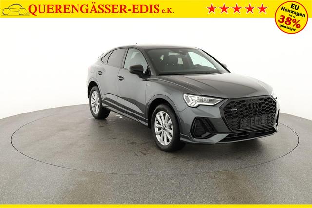 Audi Q3 Sportback 45 TFSI quattro S line qu S-LINE, AHK, Optik schwarz, Navi, Kamera, el. Klappe 
