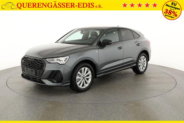 Audi Q3 Sportback 45 TFSI quattro S line qu S-LINE, AHK, Optik schwarz, Navi, Kamera, el. Klappe 