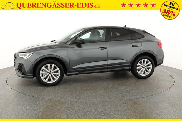 Audi Q3 Sportback 45 TFSI quattro S line qu S-LINE, AHK, Optik schwarz, Navi, Kamera, el. Klappe 