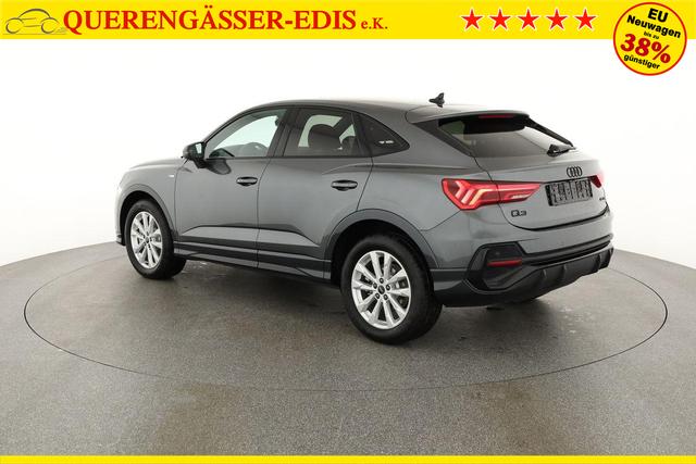 Audi Q3 Sportback 45 TFSI quattro S line qu S-LINE, AHK, Optik schwarz, Navi, Kamera, el. Klappe 
