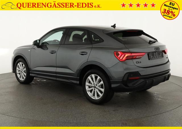 Audi Q3 Sportback 40 TDI quattro S line qu S-LINE, AHK, Optik schwarz, Navi, Kamera, el. Klappe, 4-J. Garantie 