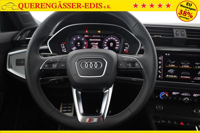 Audi Q3 Sportback 40 TDI quattro S line qu S-LINE, AHK, Optik schwarz, Navi, Kamera, el. Klappe, 4-J. Garantie 