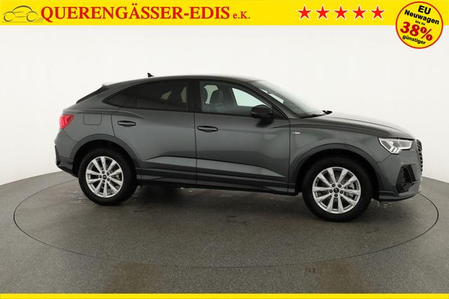 Audi Q3 Sportback 40 TDI quattro S line qu S-LINE, AHK, Optik schwarz, Navi, Kamera, el. Klappe, 4-J. Garantie 
