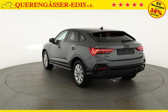 Audi Q3 Sportback 40 TDI quattro S line qu S-LINE, AHK, Optik schwarz, Navi, Kamera, el. Klappe, 4-J. Garantie 