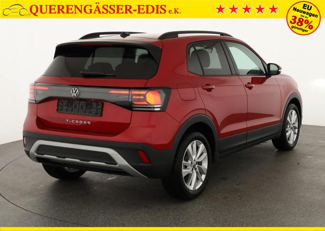 Volkswagen T-Cross 1.0 TSI 85 kW Life Life, AHK, ACC, Side, Kamera, 17-Zoll, Winterpaket, Climatronic 