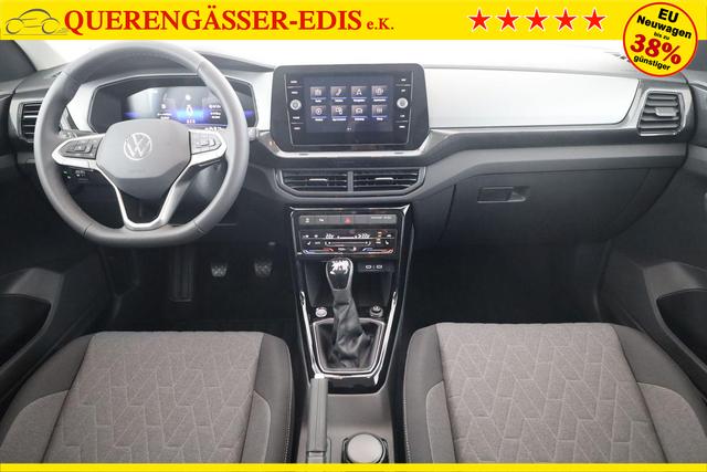 Volkswagen T-Cross 1.0 TSI 85 kW Life Life, AHK, ACC, Side, Kamera, 17-Zoll, Winterpaket, Climatronic 