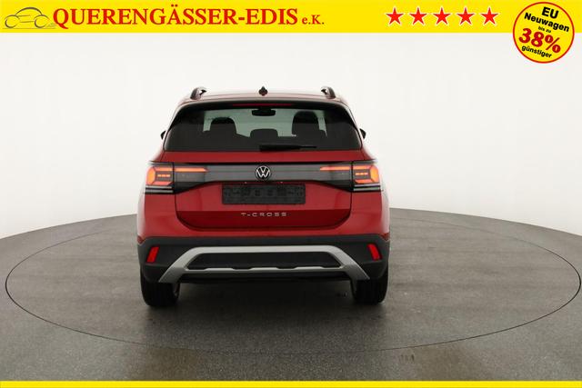 Volkswagen T-Cross 1.0 TSI 85 kW Life Life, AHK, ACC, Side, Kamera, 17-Zoll, Winterpaket, Climatronic 
