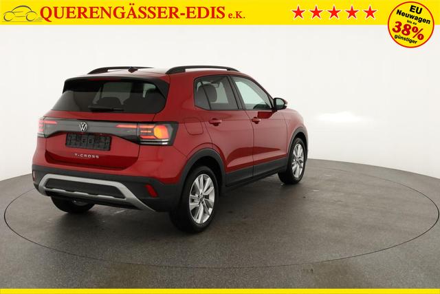 Volkswagen T-Cross 1.0 TSI 85 kW Life Life, AHK, ACC, Side, Kamera, 17-Zoll, Winterpaket, Climatronic 