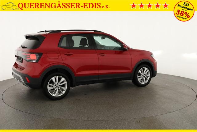 Volkswagen T-Cross 1.0 TSI 85 kW Life Life, AHK, ACC, Side, Kamera, 17-Zoll, Winterpaket, Climatronic 
