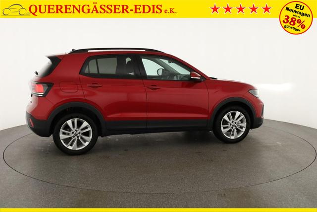 Volkswagen T-Cross 1.0 TSI 85 kW Life Life, AHK, ACC, Side, Kamera, 17-Zoll, Winterpaket, Climatronic 