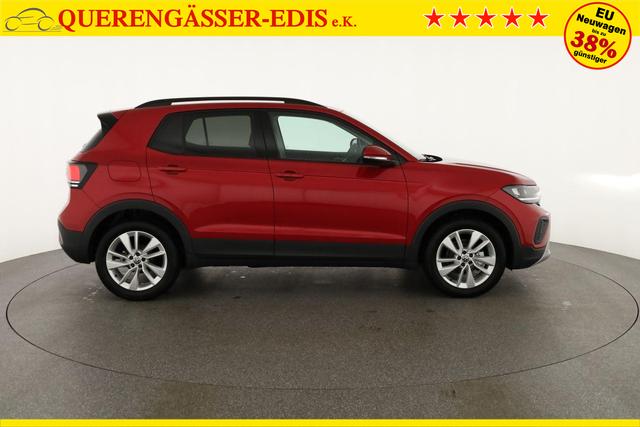 Volkswagen T-Cross 1.0 TSI 85 kW Life Life, AHK, ACC, Side, Kamera, 17-Zoll, Winterpaket, Climatronic 