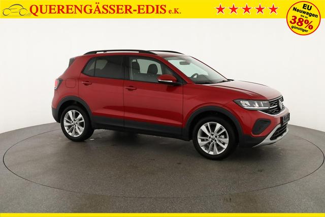 Volkswagen T-Cross 1.0 TSI 85 kW Life Life, AHK, ACC, Side, Kamera, 17-Zoll, Winterpaket, Climatronic 