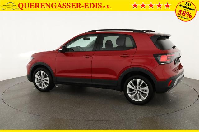 Volkswagen T-Cross 1.0 TSI 85 kW Life Life, AHK, ACC, Side, Kamera, 17-Zoll, Winterpaket, Climatronic 