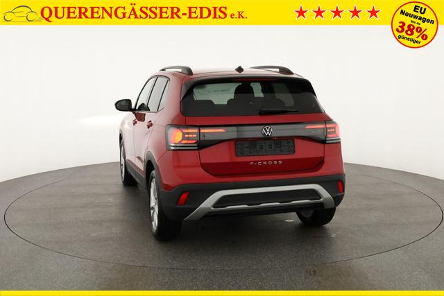 Volkswagen T-Cross 1.0 TSI 85 kW Life Life, AHK, ACC, Side, Kamera, 17-Zoll, Winterpaket, Climatronic 