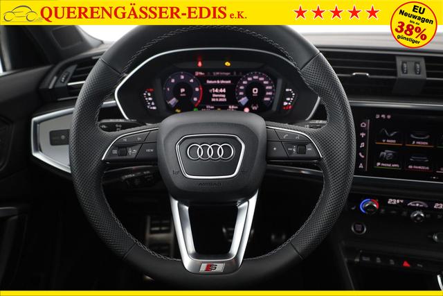 Audi Q3 Sportback 40 TDI quattro S line qu S-LINE, AHK, 19-Zoll, Optik schwarz, Navi, Kamera, el. Klappe 