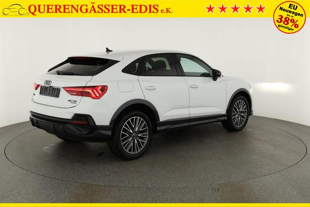 Audi Q3 Sportback 40 TDI quattro S line qu S-LINE, AHK, 19-Zoll, Optik schwarz, Navi, Kamera, el. Klappe 