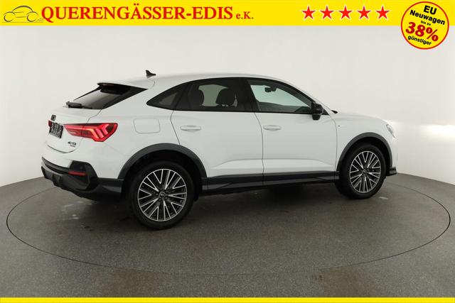 Audi Q3 Sportback 40 TDI quattro S line qu S-LINE, AHK, 19-Zoll, Optik schwarz, Navi, Kamera, el. Klappe 