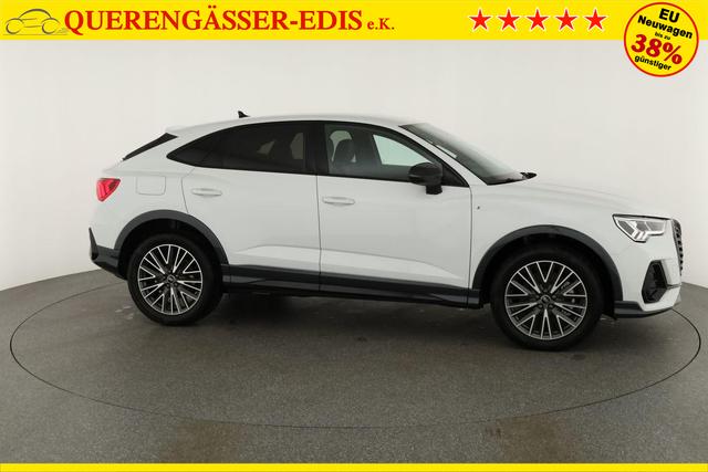 Audi Q3 Sportback 40 TDI quattro S line qu S-LINE, AHK, 19-Zoll, Optik schwarz, Navi, Kamera, el. Klappe 
