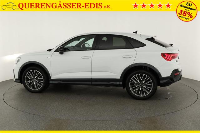 Audi Q3 Sportback 40 TDI quattro S line qu S-LINE, AHK, 19-Zoll, Optik schwarz, Navi, Kamera, el. Klappe 