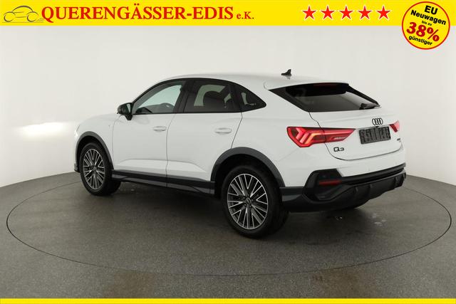 Audi Q3 Sportback 40 TDI quattro S line qu S-LINE, AHK, 19-Zoll, Optik schwarz, Navi, Kamera, el. Klappe 