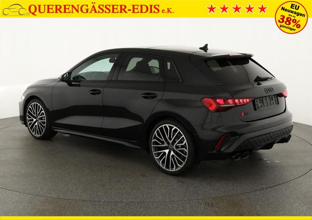 Audi S3 2.0 TFSI quattro Sportback quattro, Pano, 19-Zoll, Matrix, Optik schwarz, Kamera, el. Klappe, 4-J Garantie 