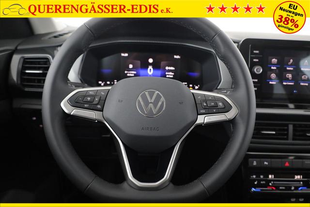 Volkswagen T-Cross 1.5 TSI 110 kW Life DSG Life, AHK, ACC, Ready2, Side, Kamera, 17-Zoll, Winterpaket, Climatronic 