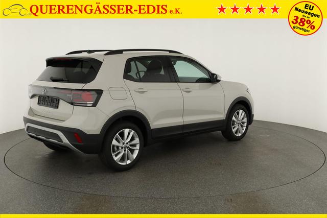 Volkswagen T-Cross 1.5 TSI 110 kW Life DSG Life, AHK, ACC, Ready2, Side, Kamera, 17-Zoll, Winterpaket, Climatronic 
