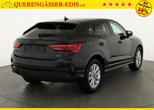 Audi Q3 Sportback 40 TDI quattro S line qu S-LINE, AHK, Optik schwarz, Navi, Kamera, el. Klappe, 4-J. Garantie 