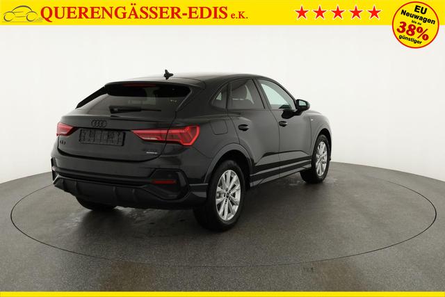 Audi Q3 Sportback 40 TDI quattro S line qu S-LINE, AHK, Optik schwarz, Navi, Kamera, el. Klappe, 4-J. Garantie 