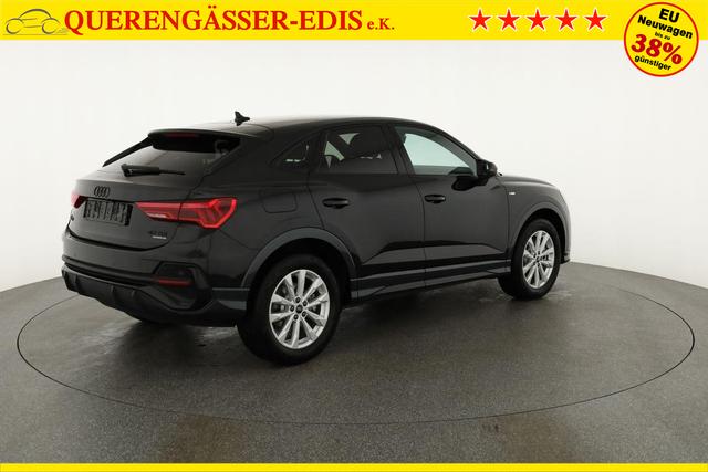 Audi Q3 Sportback 40 TDI quattro S line qu S-LINE, AHK, Optik schwarz, Navi, Kamera, el. Klappe, 4-J. Garantie 