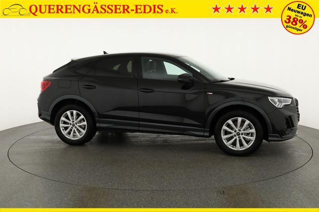 Audi Q3 Sportback 40 TDI quattro S line qu S-LINE, AHK, Optik schwarz, Navi, Kamera, el. Klappe, 4-J. Garantie 