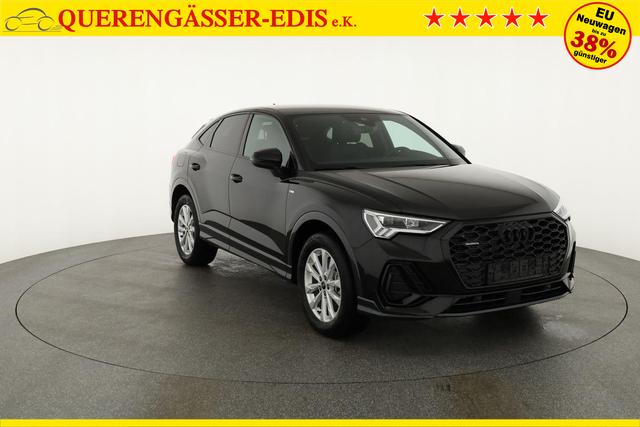Audi Q3 Sportback 40 TDI quattro S line qu S-LINE, AHK, Optik schwarz, Navi, Kamera, el. Klappe, 4-J. Garantie 