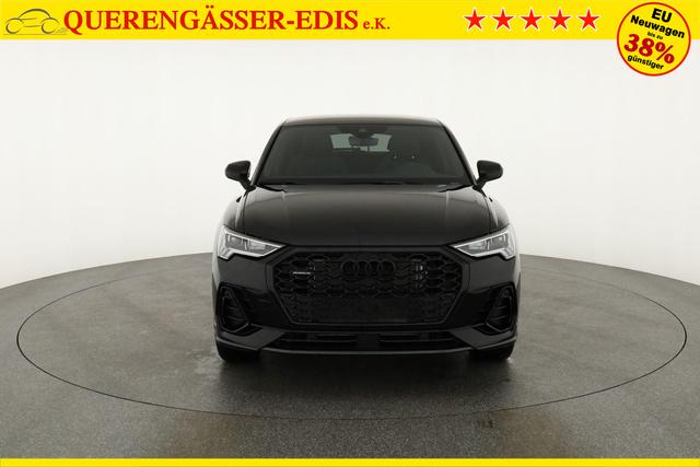 Audi Q3 Sportback 40 TDI quattro S line qu S-LINE, AHK, Optik schwarz, Navi, Kamera, el. Klappe, 4-J. Garantie 