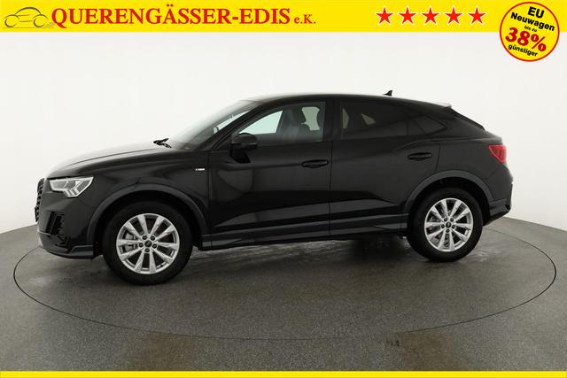 Audi Q3 Sportback 40 TDI quattro S line qu S-LINE, AHK, Optik schwarz, Navi, Kamera, el. Klappe, 4-J. Garantie 