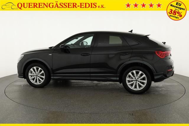 Audi Q3 Sportback 40 TDI quattro S line qu S-LINE, AHK, Optik schwarz, Navi, Kamera, el. Klappe, 4-J. Garantie 