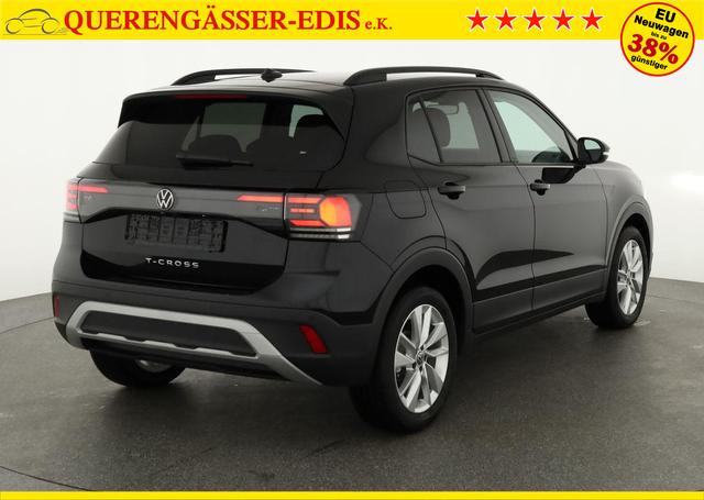 Volkswagen T-Cross 1.0 TSI 85 kW Life Life, AHK, Side, Kamera, 17-Zoll, Winterpaket, Climatronic 