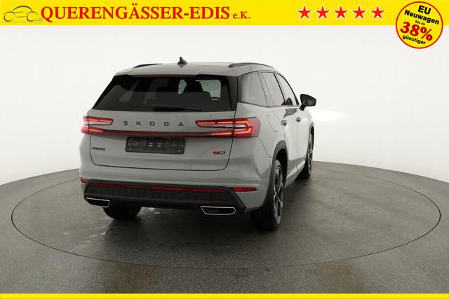 Skoda Kodiaq 2.0 TSI 195 kW 4x4 RS DSG 4x4, 7-Sitzer, Pano, AHK, Canton, HuD, 5-J Garantie 