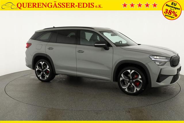 Skoda Kodiaq 2.0 TSI 195 kW 4x4 RS DSG 4x4, 7-Sitzer, Pano, AHK, Canton, HuD, 5-J Garantie 
