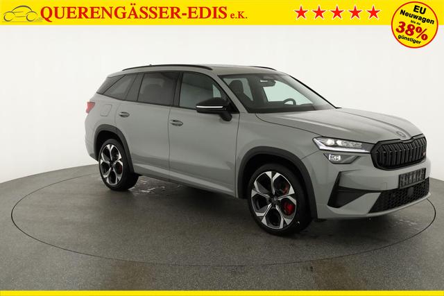 Skoda Kodiaq 2.0 TSI 195 kW 4x4 RS DSG 4x4, 7-Sitzer, Pano, AHK, Canton, HuD, 5-J Garantie 