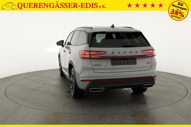 Skoda Kodiaq 2.0 TSI 195 kW 4x4 RS DSG 4x4, 7-Sitzer, Pano, AHK, Canton, HuD, 5-J Garantie 